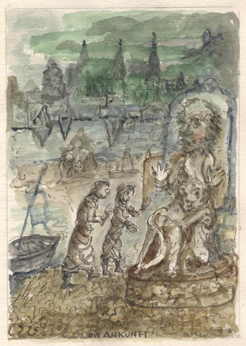 Aus dem Tibetanischen Totenbuch. Das Dämmern der Rasenden Gottheiten. [Erstdruck]