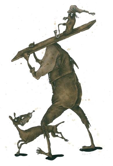 Wilhelm Busch. Der harte Winter.