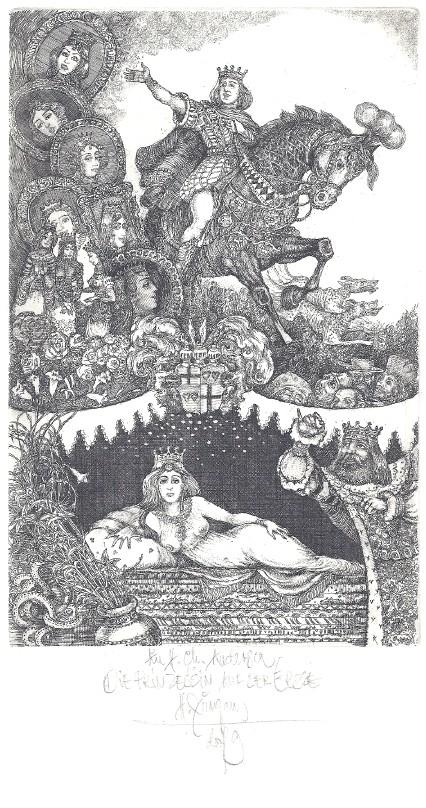 H.C. Andersen. Die Prinzessin auf der Erbse.