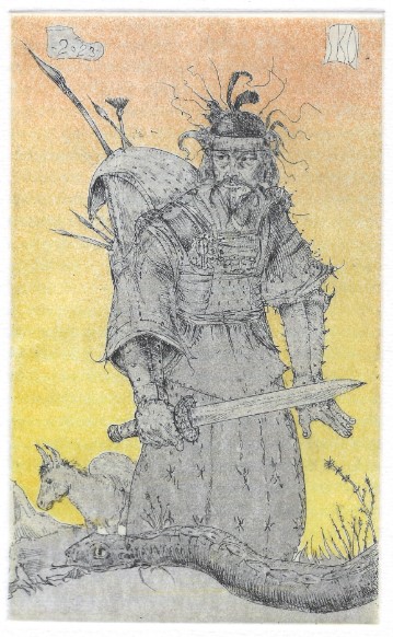 Alfred Kubin. Der Ritt über den Pass.