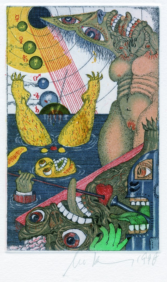 Jean Paul. Bild der Hölle. [Erstdruck]