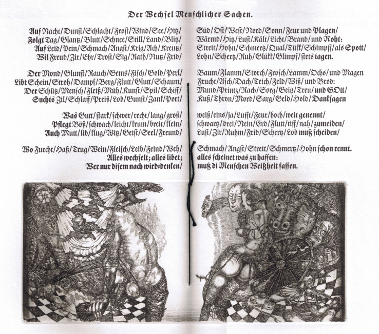 Quirinus Kuhlmann. Der Wechsel menschlicher Sachen.