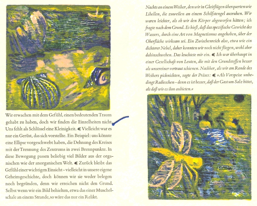 Ernst Jünger. Traumreich. [Erstdruck]