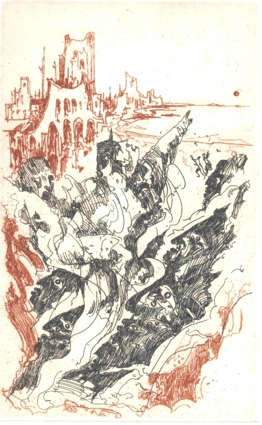 Marcel Schwob. Die schlafende Stadt. [Erstdruck]