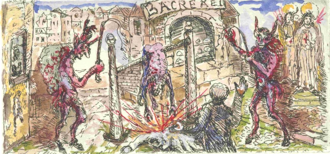 Paul Mersmann. Der ausgeklopfte Christus. [Erstdruck]