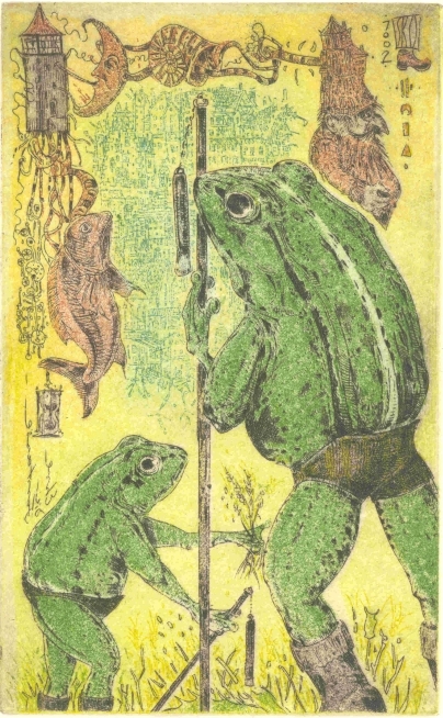 Gebrüder Grimm. Das Märchen vom Schlauraffenland.